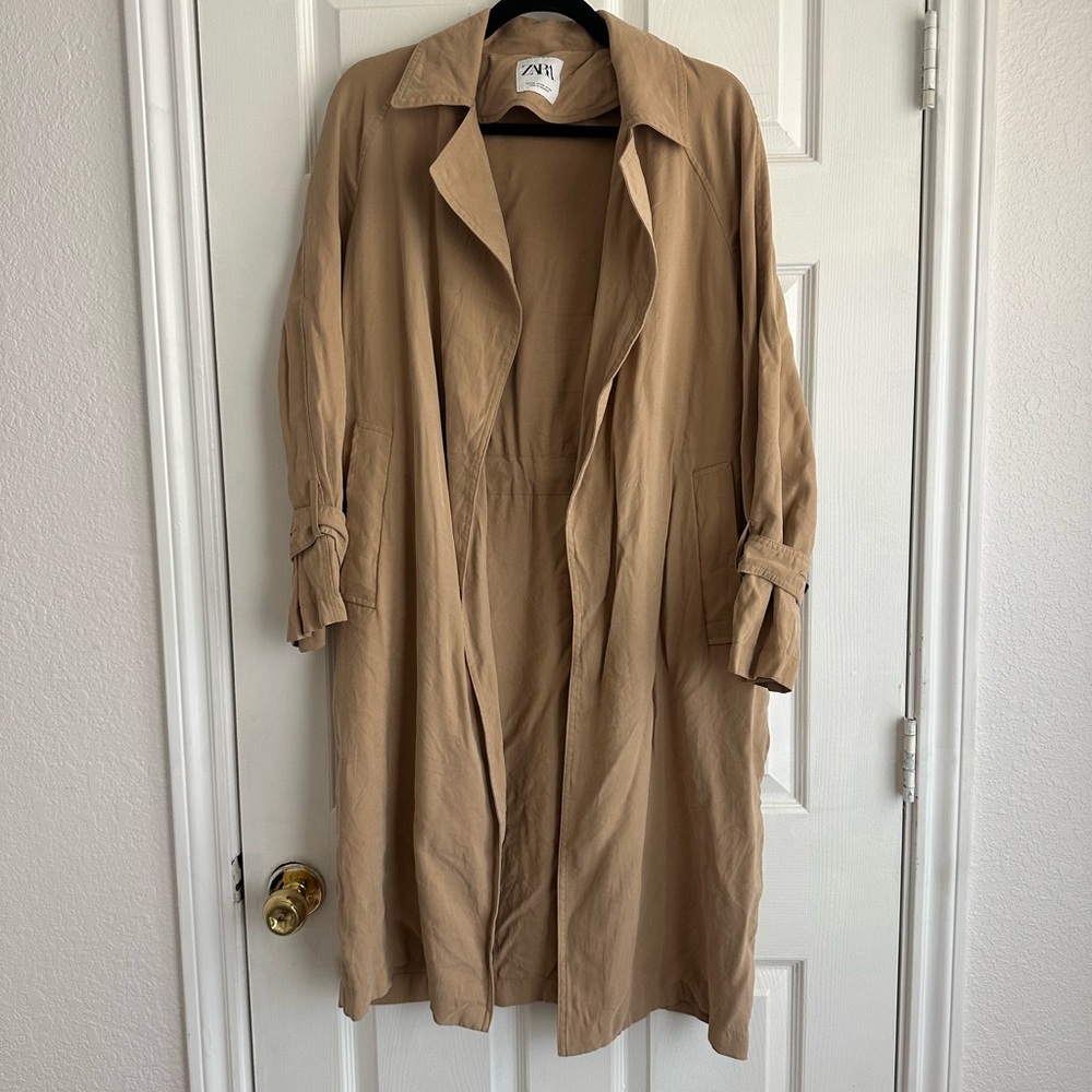Zara Camel Trench Coat
